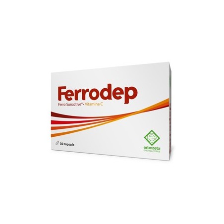Erbozeta Ferrodep 30 Capsule - Vitamine e sali minerali - 942329602 - Erbozeta - € 20,79
