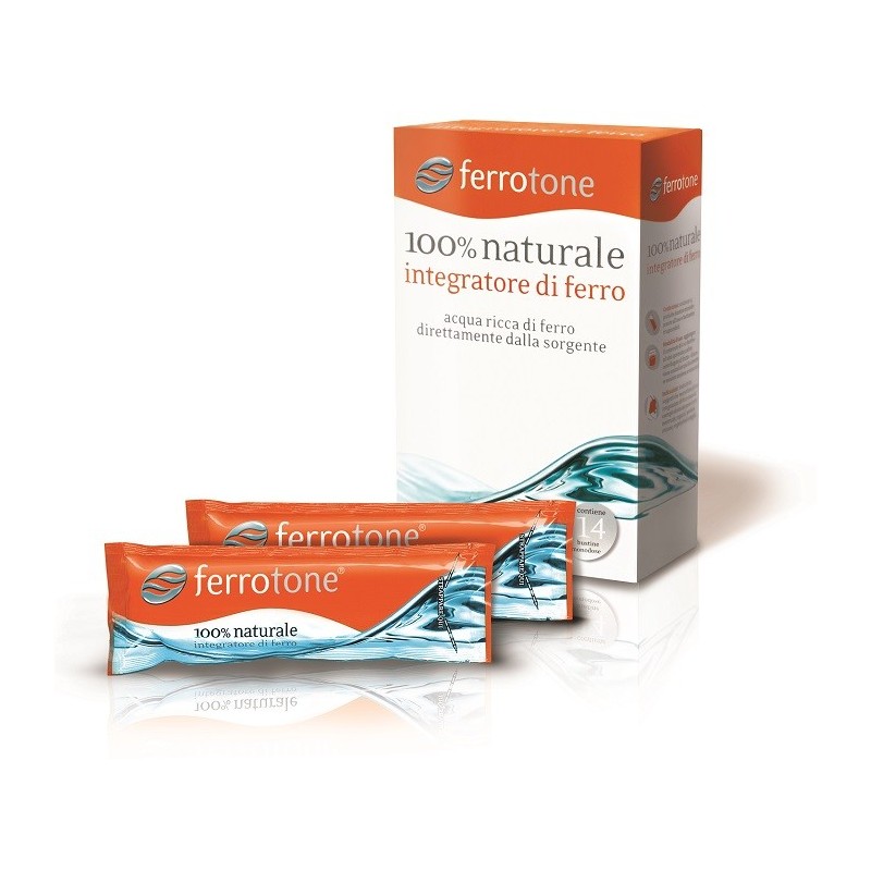 Schwabe Pharma Italia Ferrotone 14 Bustine 20 Mg - Vitamine e sali minerali - 930104409 - Schwabe Pharma Italia - € 12,90