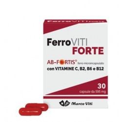 Marco Viti Farmaceutici Ferroviti Forte 30 Capsule - Vitamine e sali minerali - 941992859 - Marco Viti - € 10,95