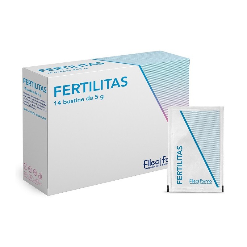 Elleci' Farma Fertilitas 14 Bustine - Integratori per apparato uro-genitale e ginecologico - 981485788 - Elleci' Farma - € 29,17