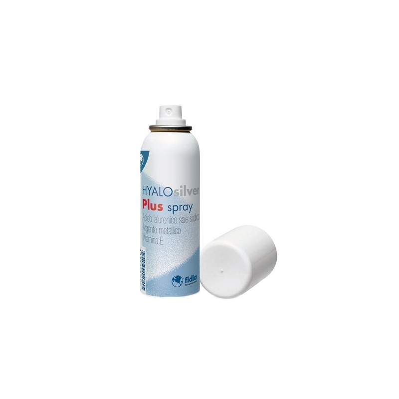 Hyalosilver Plus Spray Cicatrizzante Per Lesioni Cutanee Non Infette 125 Ml - Medicazioni - 975454998 - Hyalo - € 6,30