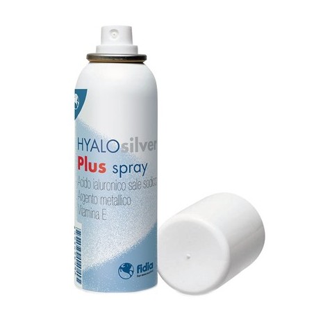 Hyalosilver Plus Spray Cicatrizzante Per Lesioni Cutanee Non Infette 125 Ml - Medicazioni - 975454998 - Hyalo - € 6,30