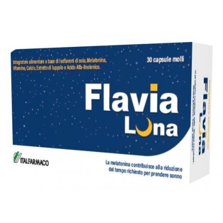 Italfarmaco Flavia Luna 30 Capsule Molli - Integratori per umore, anti stress e sonno - 980446102 - Italfarmaco - € 30,90