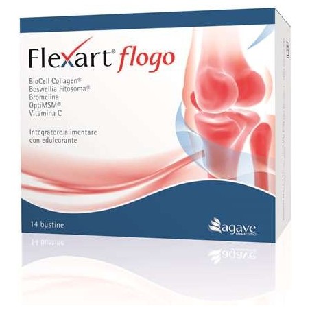 Agave Flexart Flogo 14 Bustine 4,5 G - Integratori per dolori e infiammazioni - 939060479 - Agave - € 21,75