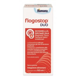 Humana Italia Flogostop Duo 150 Ml - Integratori per difese immunitarie - 944851930 - Humana - € 17,90