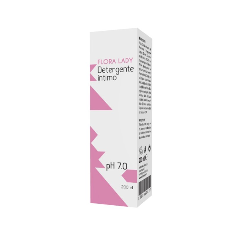 Functional Point Flora Lady Detergente Intimo Ph 7,0 200 Ml - Detergenti intimi - 980431237 - Functional Point - € 16,85