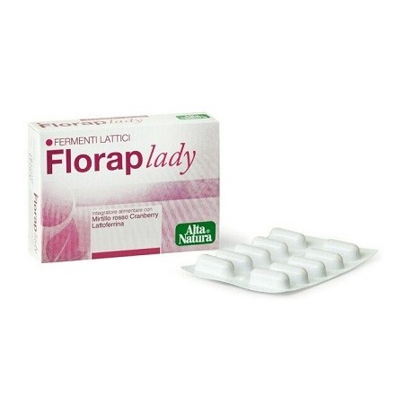 Alta Natura-inalme Florap Lady 20 Opercoli 500 Mg - Integratori di fermenti lattici - 930114362 - Alta Natura - € 11,48