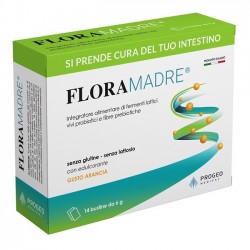 Progeo Floramadre 14 Bustine Gusto Arancia - Integratori di fermenti lattici - 943370864 - Progeo - € 13,13