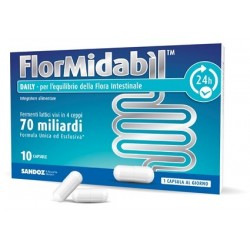 Flormidabil Daily Probiotico Flora Intestinale 10 Capsule Flormidabil - 1