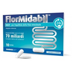 Sandoz Flormidabil Daily 10 Capsule - Integratori di fermenti lattici - 972599740 - Sandoz - € 17,90