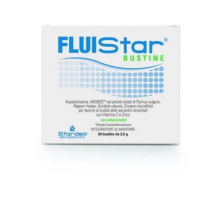 Stardea Fluistar Bustine 20 Bustine 3,5 G - Integratori per apparato respiratorio - 923208146 - Stardea - € 16,62