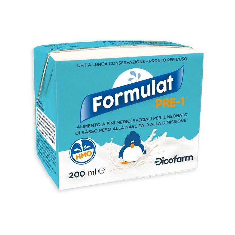 Dicofarm Formulat Pre 1 3 Brik 200 Ml - Latte in polvere e liquido per neonati - 904713979 - Dicofarm - € 6,25