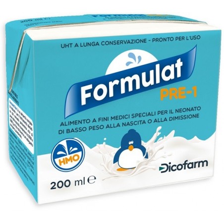 Dicofarm Formulat Pre 1 3 Brik 200 Ml - Latte in polvere e liquido per neonati - 904713979 - Dicofarm - € 6,25