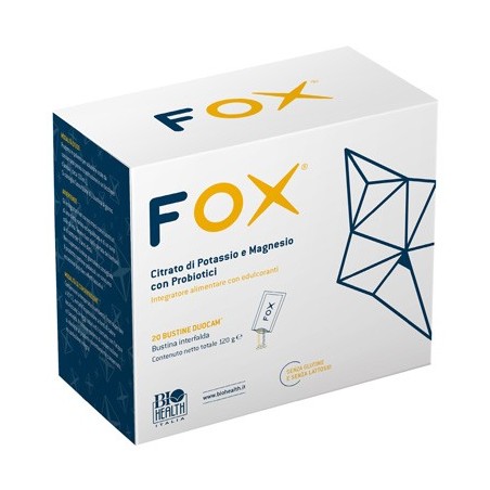 Biohealth Italia Fox 20 Bustine Duocam - Integratori di fermenti lattici - 943811289 - Biohealth Italia - € 30,30