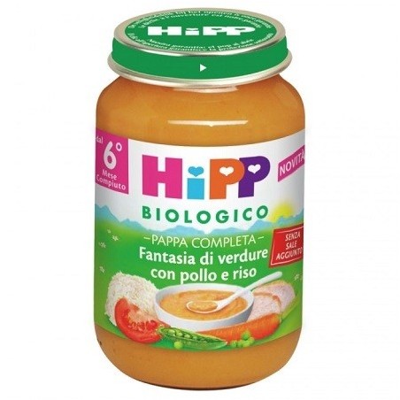 Hipp Italia Hipp Bio Pappa Pronta Fantas Verd Pollo Riso 190 G - Alimentazione e integratori - 925822761 - Hipp - € 3,63