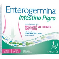 Enterogermina Intestino Pigro Integratore Alimentare 10 Bustine - Fermenti lattici - 942141108 - Enterogermina - € 10,75