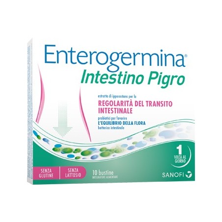 Enterogermina Intestino Pigro Integratore Alimentare 10 Bustine Enterogermina - 1 Enterogermina Intestino Pigro Integratore Alimentare 10 Bustine Enterogermina - 1