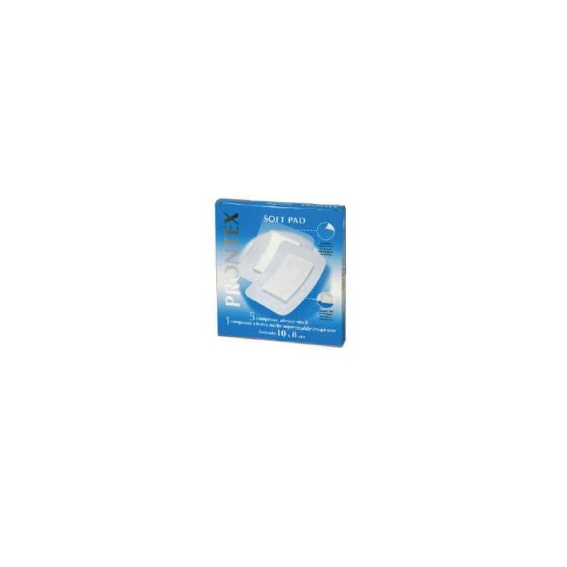 Safety Garza Compressa Soft Pad 10x8 Cm 6 Pezzi  - Medicazioni - 901550499 - Safety - € 4,44