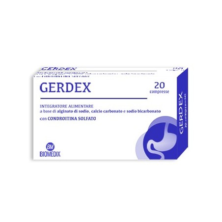 Biomedix Gerdex 20 Compresse - Integratori per apparato digerente - 942296409 - Biomedix - € 14,74