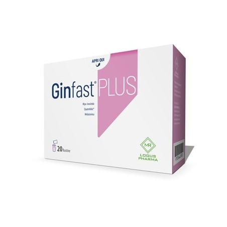 Logus Pharma Ginfast Plus Integratore Per Gravidanza 20 Bustine - Integratori e alimenti - 942693538 - Logus Pharma - € 23,60