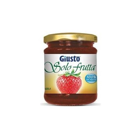 Giuliani Giusto Solo Frutta Marmellata Fragole 284 G - Sostitutivi pasto e sazianti - 901194757 - Giusto - € 4,60