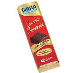 Giuliani Giusto Senza Zucchero Cioccolato Fondente 42 G - Sostitutivi pasto e sazianti - 906051115 - Giuliani