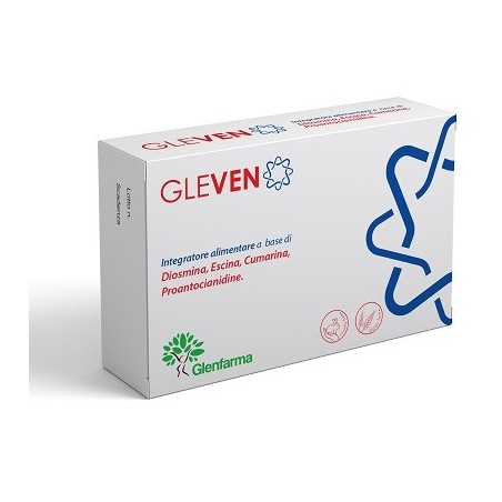 Glenfarma Di Glenda Lo Giudice Gleven 30 Compresse - Circolazione e pressione sanguigna - 977219486 - Glenfarma Di Glenda Lo ...