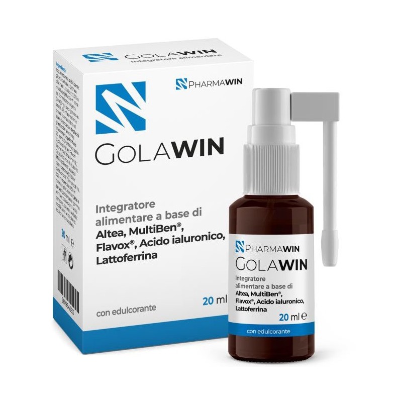 Pharmawin Golawin Spray 20 Ml Senza Zucchero - Integratori per mal di gola - 981954593 - Pharmawin - € 12,86