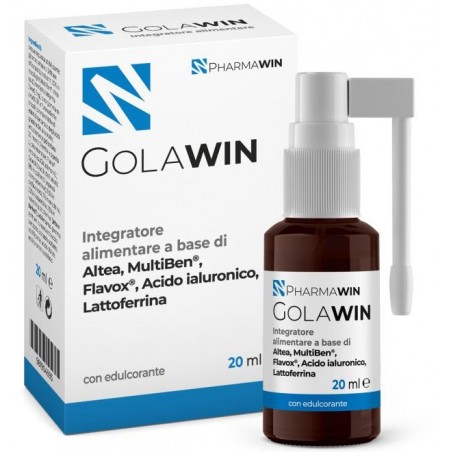 Pharmawin Golawin Spray 20 Ml Senza Zucchero - Integratori per mal di gola - 981954593 - Pharmawin - € 12,77