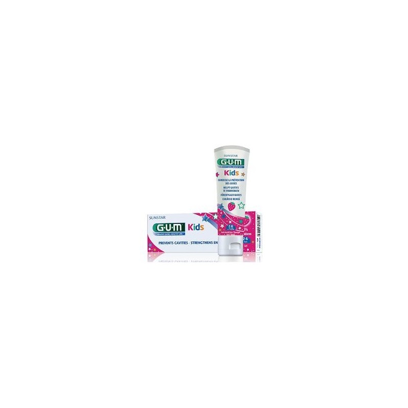 Sunstar Italiana Gum Kids Dentifricio 2/6 Fluoro 500 Ppm - Igiene orale bambini - 930007354 - Sunstar Italiana - € 2,77
