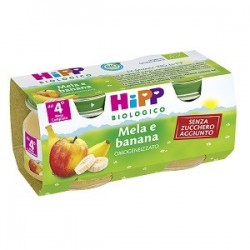 Hipp Italia Hipp Bio Frutta Grattuggiata Mela Banana 4x100 G - Alimentazione e integratori - 913111276 - Hipp - € 3,51
