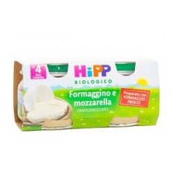 Hipp Italia Hipp Bio Omogeneizzato Formaggino Mozzarella 2x80 G - Alimentazione e integratori - 924545991 - Hipp - € 3,34