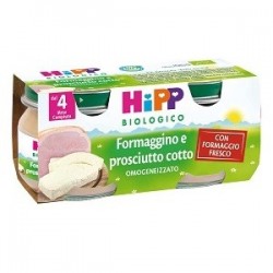 Hipp Italia Hipp Bio Omogeneizzato Formaggino Prosciutto 2x80 G - Alimentazione e integratori - 924546005 - Hipp - € 4,78