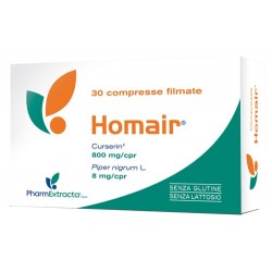Pharmextracta Homair 30 Compresse - Circolazione e pressione sanguigna - 977626961 - Pharmextracta - € 26,73