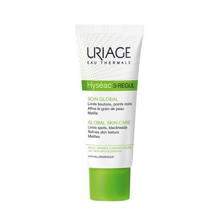 Uriage Laboratoires Dermatolog Hyseac 3-regul T 40 Ml - Trattamenti per pelle impura e a tendenza acneica - 927584680 - Uriag...