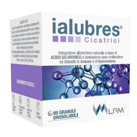 Lab. Farmacologico Milanese Ialubres Integratore Per la Pelle 60 Granuli - Integratori per pelle, capelli e unghie - 98106963...