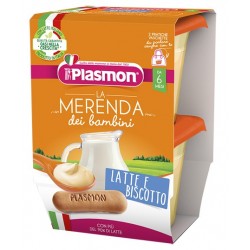 Plasmon La Merenda Dei Bambini Merende Latte Biscotto Asettico 2 X 120 G - Biscotti e merende per bambini - 942862842 - Plasm...