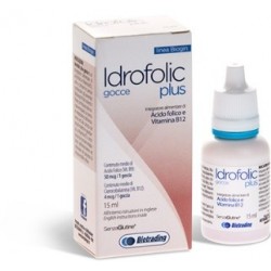 Biotrading Unipersonale Idrofolic Plus Gocce 15 Ml - Vitamine e sali minerali - 935785170 - Biotrading Unipersonale - € 15,15