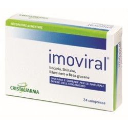 Cristalfarma Imoviral 24 Compresse - Integratori per difese immunitarie - 903522579 - Cristalfarma - € 16,29