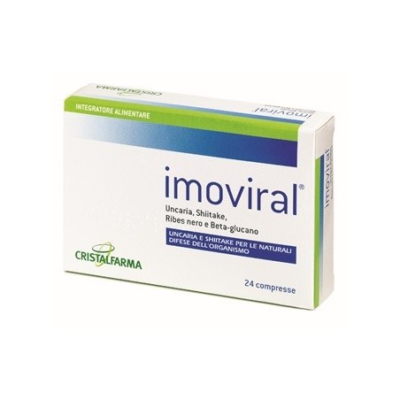 Cristalfarma Imoviral 24 Compresse - Integratori per difese immunitarie - 903522579 - Cristalfarma - € 17,62
