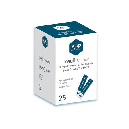 Codisan Insulife Check - Strisce Reattive Per Glicemia 25 Pezzi - Misuratori di diabete e glicemia - 975907041 - Codisan - € ...