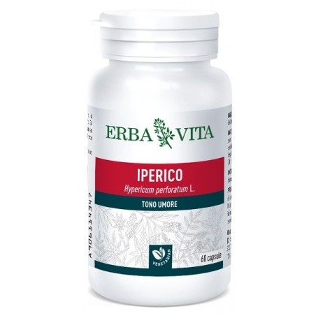 Erba Vita Group Iperico 60 Capsule 400 Mg - Integratori per umore, anti stress e sonno - 906114347 - Erba Vita - € 9,00