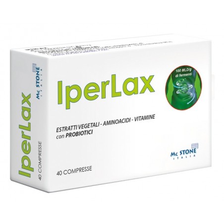 Mc Stone Iperlax Integratore Per Transito Intestinale 40 Compresse Mc Stone Italia - 1 Mc Stone Iperlax Integratore Per Transito Intestinale 40 Compresse Mc Stone Italia - 1