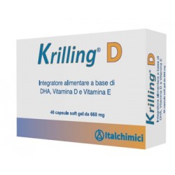 Italchimici Krilling D 40 Capsule - Circolazione e pressione sanguigna - 933018234 - Italchimici - € 26,17