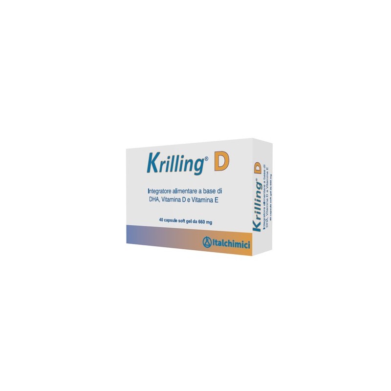 Italchimici Krilling D 40 Capsule - Circolazione e pressione sanguigna - 933018234 - Italchimici - € 25,90