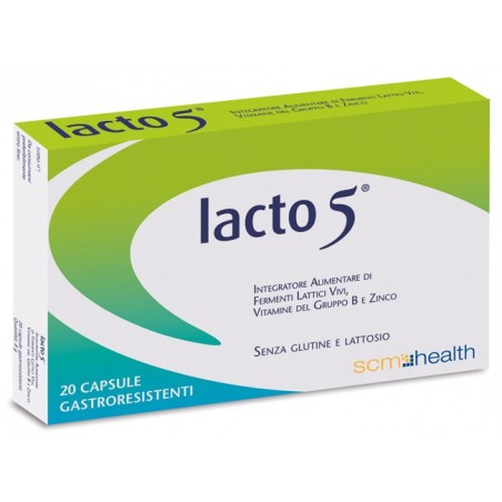 Montefarmaco Otc Lacto 5 20 Capsule - Integratori di fermenti lattici - 909769972 - Montefarmaco - € 13,04