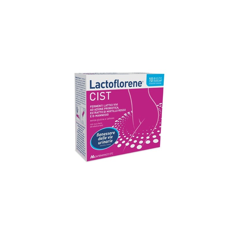 Lactoflorene Cist Per Il Benessere Delle Vie Urinarie 10 Buste - Integratori per cistite - 941577482 - Lactoflorene - € 8,30