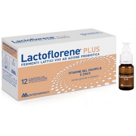 Lactoflorene Plus Fermenti Lattici Vivi 7 Flaconcini - Integratori di fermenti lattici - 930494087 - Lactoflorene - € 5,95