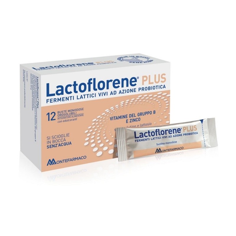 Lactoflorene Plus Fermenti Lattici Vivi 12 Bustine Monodose - Integratori di fermenti lattici - 930494137 - Lactoflorene - € ...