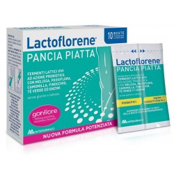 Lactoflorene Pancia Piatta 10 Bustine - Integratori di fermenti lattici - 932744562 - Lactoflorene - € 9,06